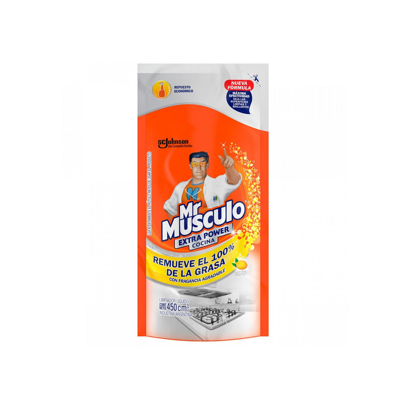 Mr. Musculo Extra Power Cocina Repuesto 450 Cc