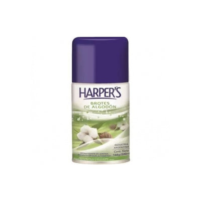 Aromatizante Harpers Brotes De Algodón Repuesto 220 Ml
