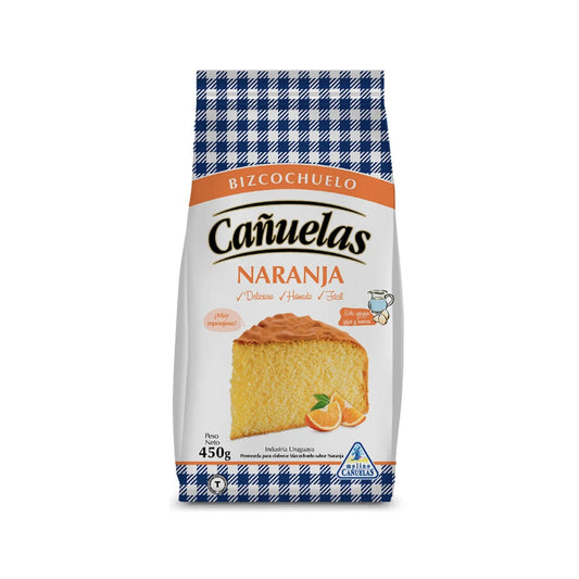 Premezcla Bizcochuelo Cañuelas 450 G Naranja