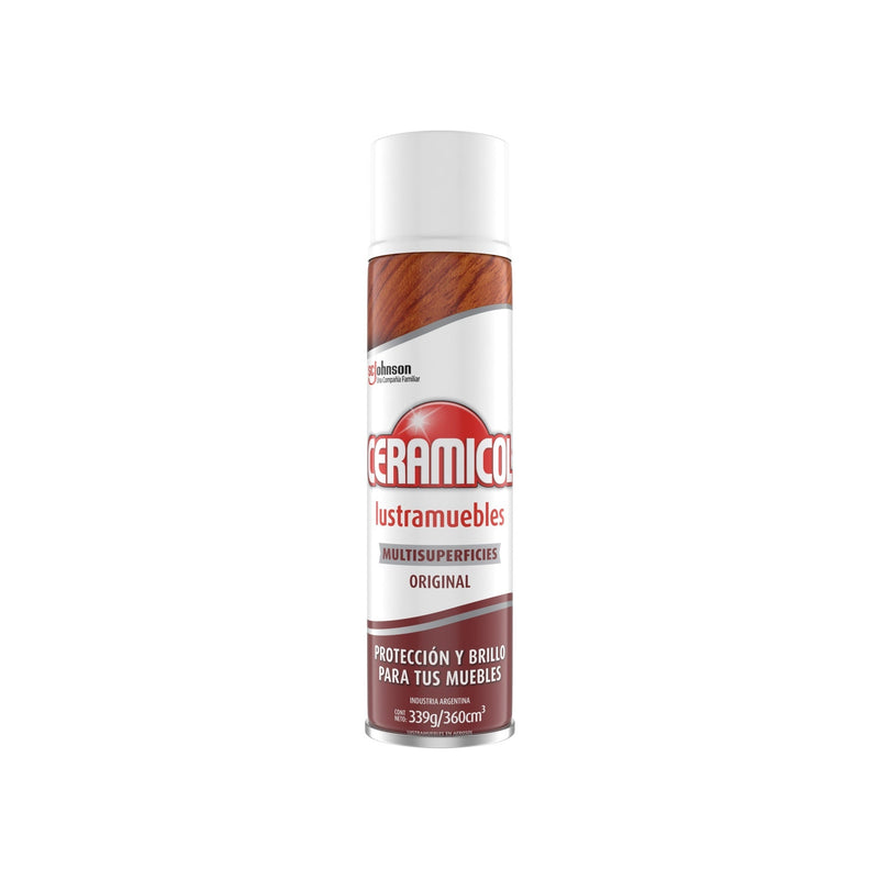 Lustramuebles Aerosol Ceramicol Original 360 Cc