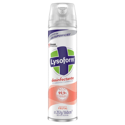 Desinf Lysoform Frutal Aerosol 360 Cc