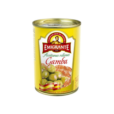 Aceitunas Rellenas Emigrante 240 G Gambas