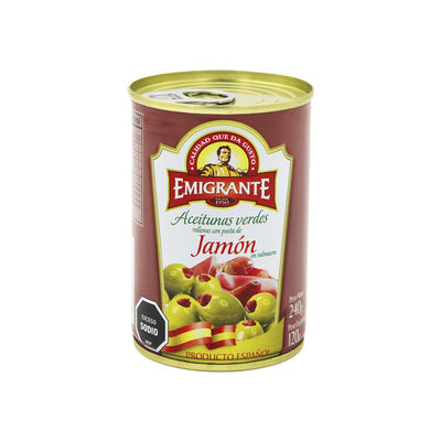 Aceitunas Rellenas Emigrante 240 G Jamón