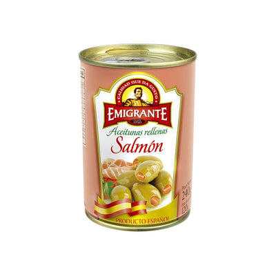Aceitunas Rellenas Emigrante 240 G Salmon