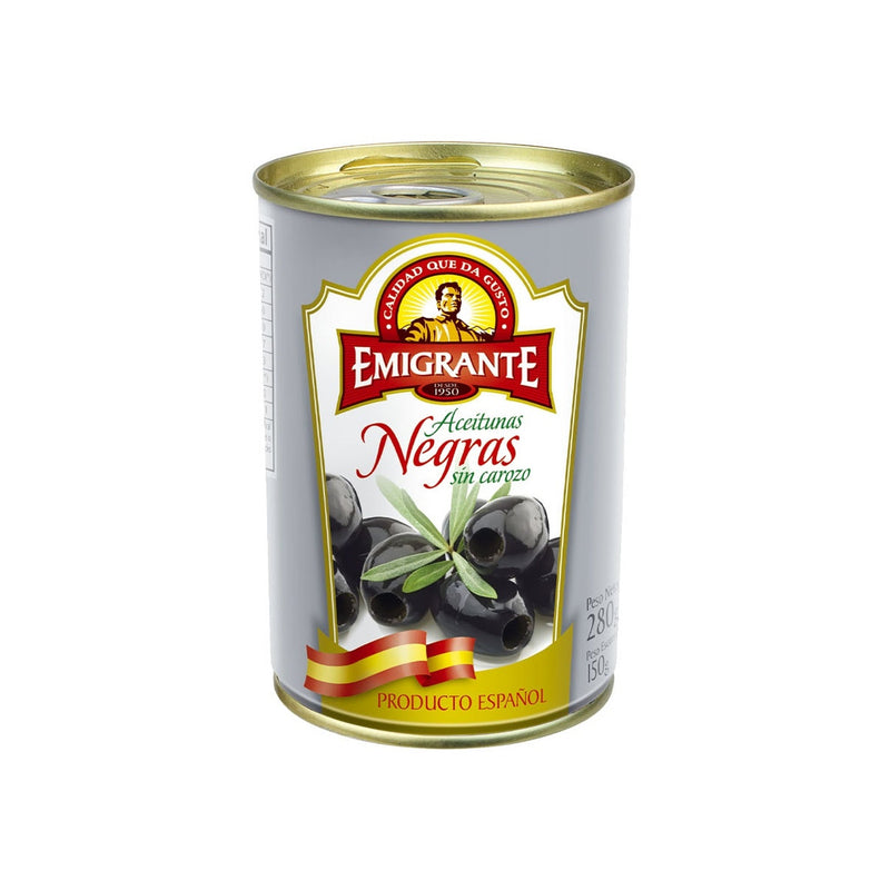 Aceitunas Negras Emigrante Sin Carozo 240 G