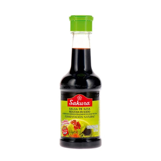 Salsa De Soja Reducida En Sodio Sakura 150 Ml