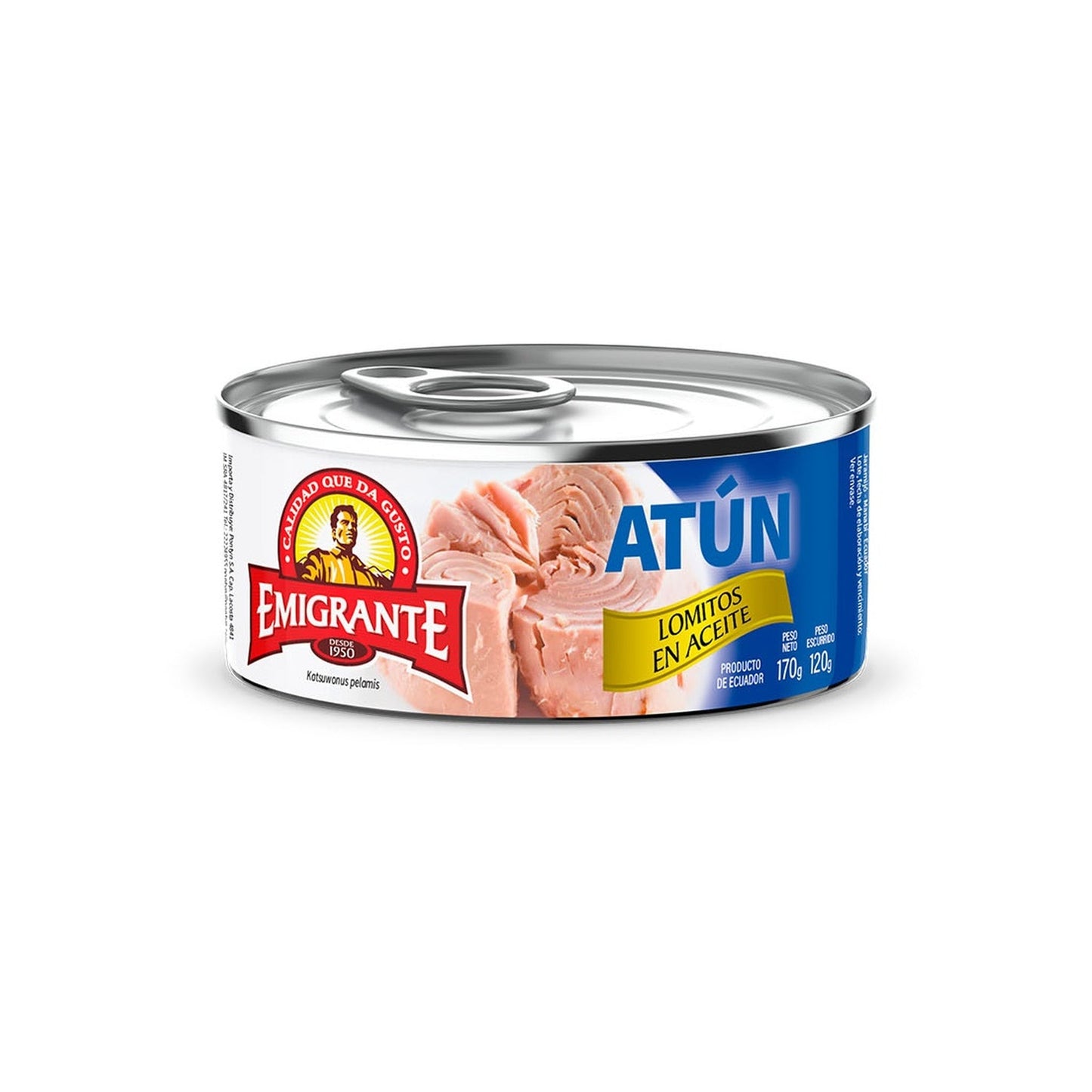 Atún Emigrante Lomitos Al Aceite 170 G
