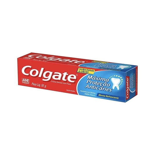 Colgate Máxima Protección Anticaries Con Calcio Y Fluor 50 G