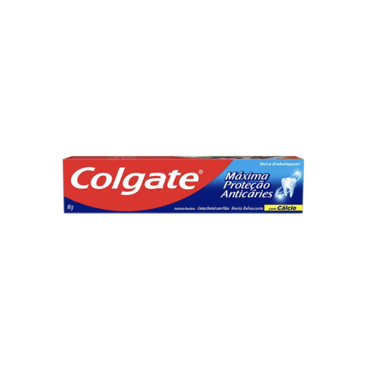 Colgate Máxima Protección Anticaries Con Calcio Y Fluor 90 G