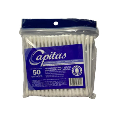 Hisopos Capitas 50 Unidades