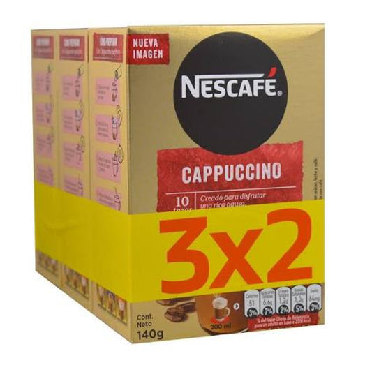 Nescafé Cappuccino Clásico 8 Sobres Oferta 3X2