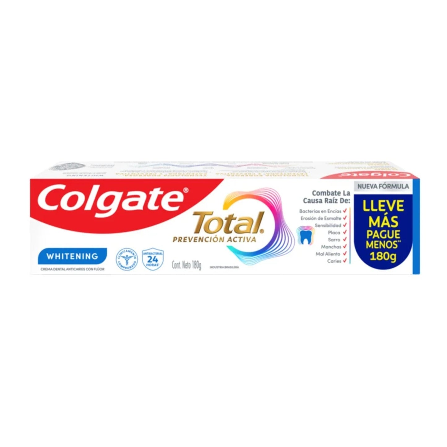 Crema Dental Colgate Total Whitening 180 G