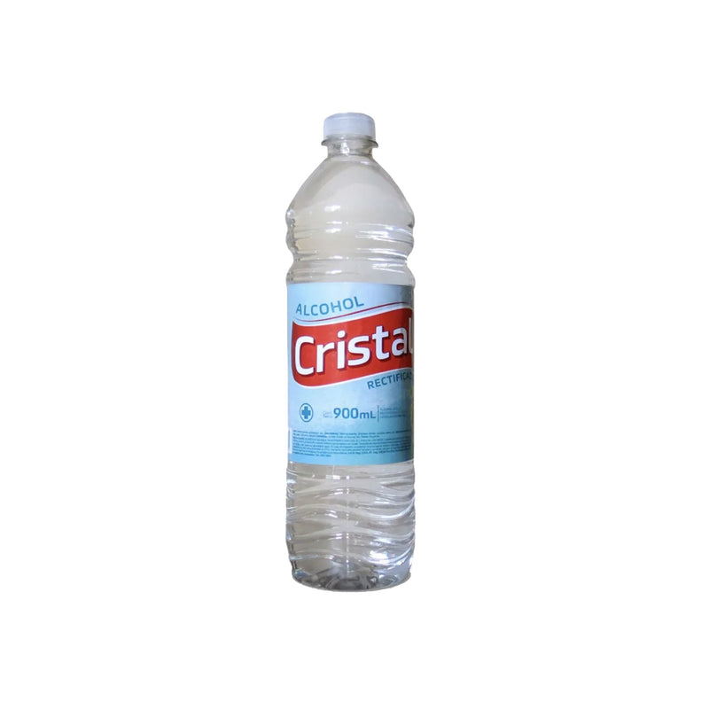 Alcohol Rectificado 95% Cristal 900 Ml