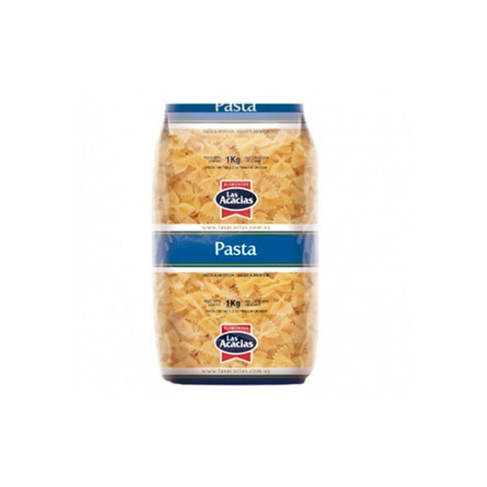 Fideo Las Acacias Al Natural 1 Kg Corbatitas