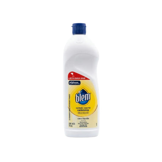 Blem Cuidado Experto Cera Líquida Ceramicos Incoloro 750 Ml