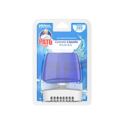 Canasta Líquida Pato Fragancia Marina Aparato + Repuesto 50 Ml