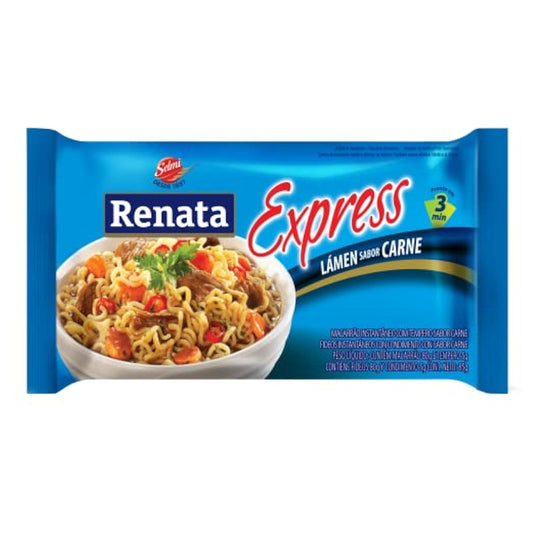 Fideo Renata Express Lamen Carne 85 G