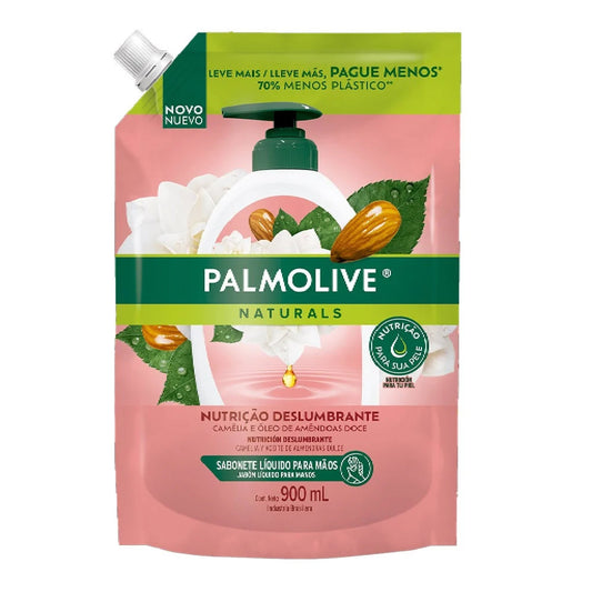 Jabón Líquido Palmolive Para Manos Camelia Y Aceite De Almendras 900 Ml