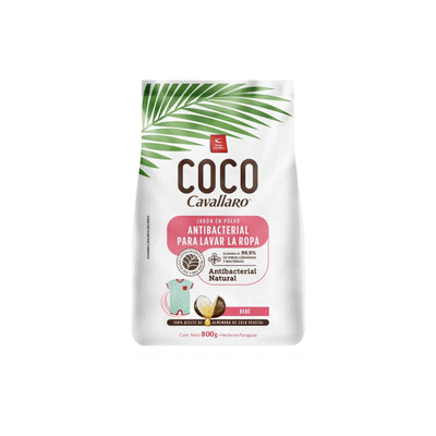 Jabon En Polvo De Coco Cavallaro Para Ropa De Bebé 800 G
