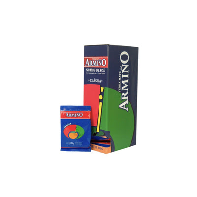 Yerba Armiño Clasica Cebadura 100 G 24 Unidades