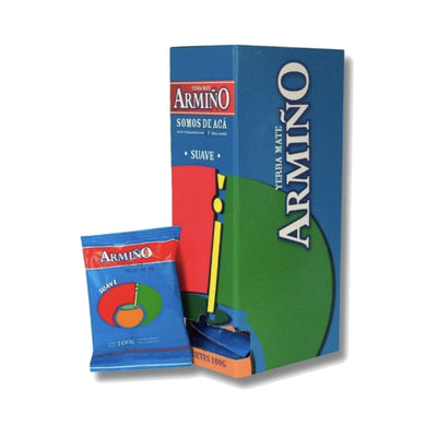Yerba Armiño Suave Cebadura 100 G 24 Unidades