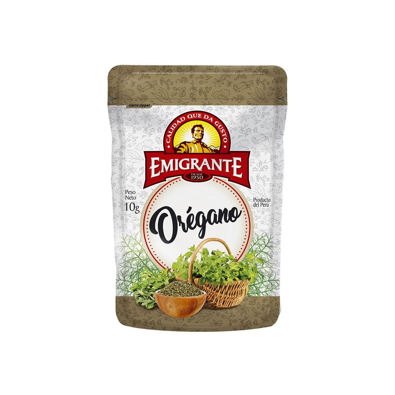 Oregano Emigrante 10 G Con Abre Fácil