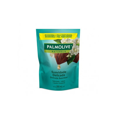 Jabón Líquido Palmolive Delicada Suavidad Repuesto 200 Ml