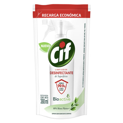 Desinfectante Cif Bioactive Recarga 380 Ml