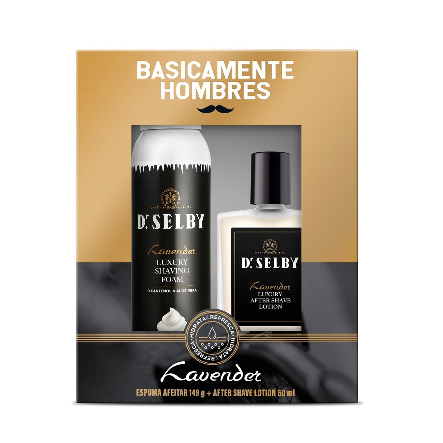 Gift Box Dr. Selby Lavender Espuma Afeitar 149 G + After Shave Lotion 60 Ml