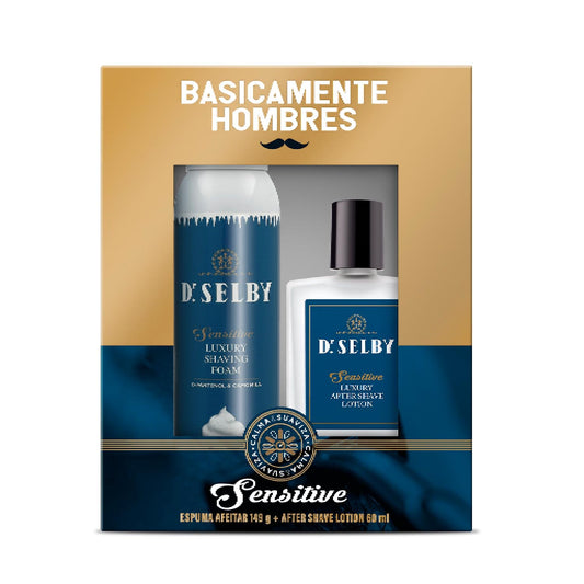 Gift Box Dr. Selby Sensitive Espuma Afeitar 149 G + After Shave Lotion 60 Ml