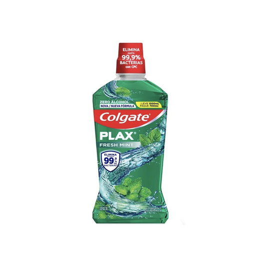 Colgate Plax 1000 Ml X 700 Ml Fresh Mint