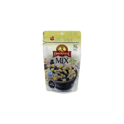 Mix Emigrante Nuez, Castañas, Pasas y Ananá 80 G