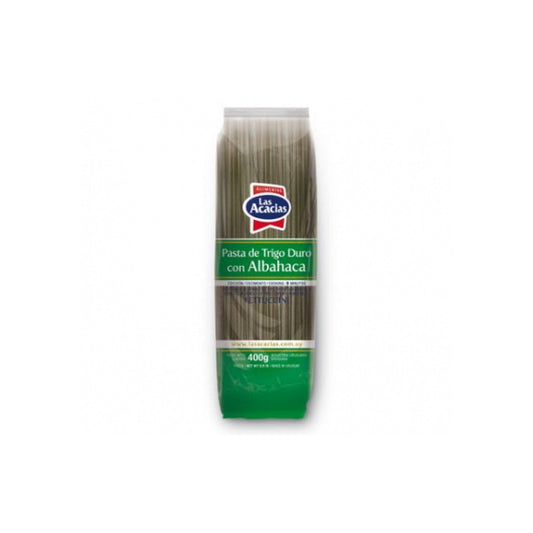 Fideo Las Acacias T. Duro Albahaca 400 G Fettuccini