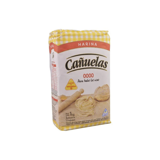 Harina Cañuelas 4 Ceros Con Calcio Y Vitamina D3 1 Kg