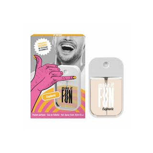 Eau De Toilette Make It Fun Men Euphoric Natural Spray 45 Ml