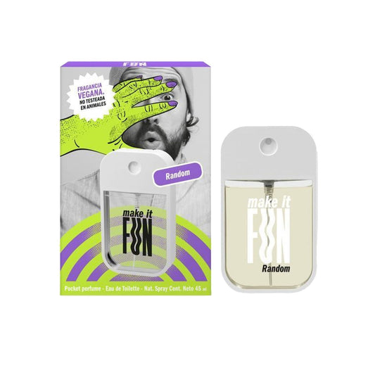 Eau De Toilette Make It Fun Men Random Natural Spray 45 Ml