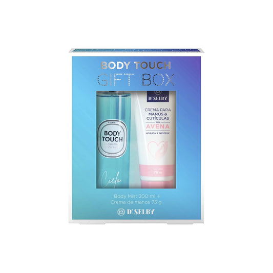 Gift Box Body Touch Mist Cielo 200 Ml + Crema De Manos Avena 75 G