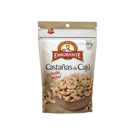 Castañas De Caju Tostadas Emigrante 80 G