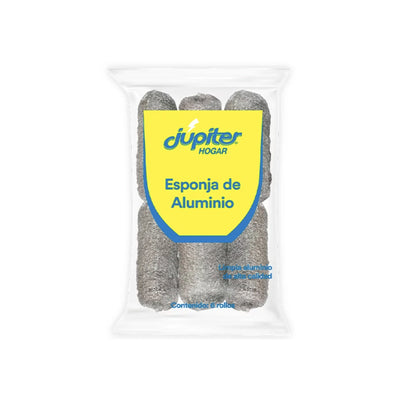 Esponja De Aluminio Jupiter 6 Rollos