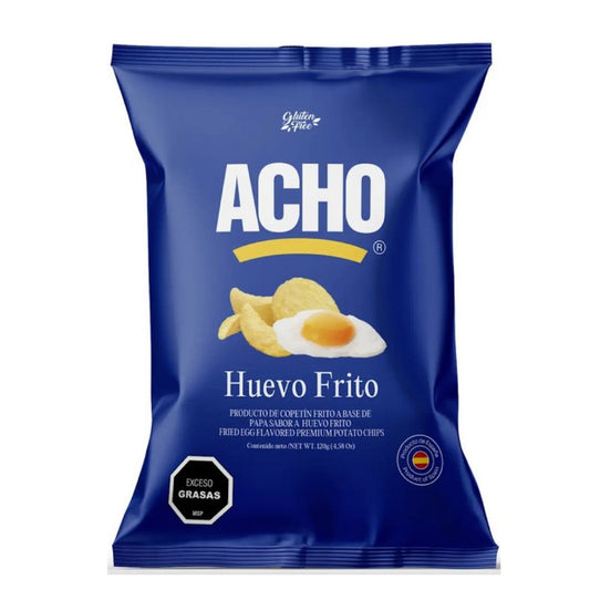 Papas Fritas Acho 130 G Gluten Free Huevo Frito