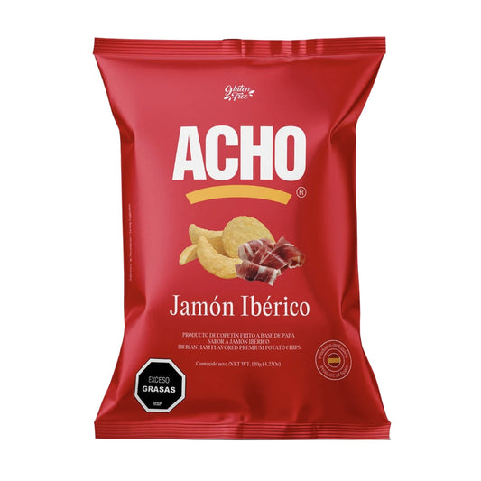 Papas Fritas Acho 130 G Gluten Free Jamón Ibérico