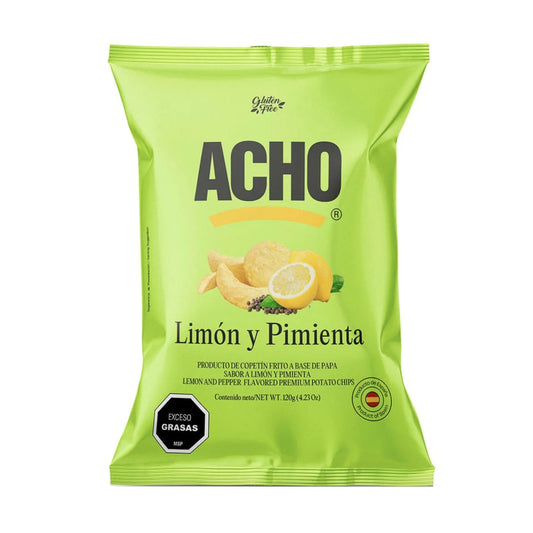 Papas Fritas Acho 130 G Gluten Free Limón Y Pimienta