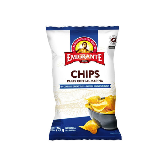 Chips De Papa Emigrante 75 G