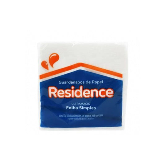 Servilletas De Mesa Residence 50 Undades 30 X 29.5 Cm