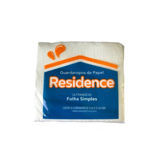 Servilletas De Cocktail Residence 50 Undades 21 X 22 Cm