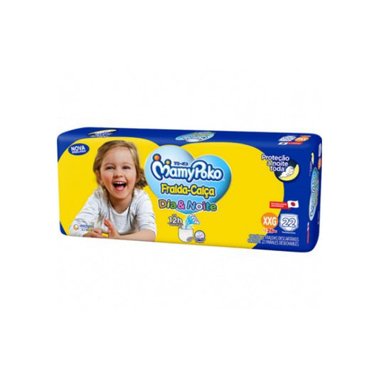 Bombachitas Bebe Mamypoko Día Y Noche XXG 15-26 Kg 22 Unidades