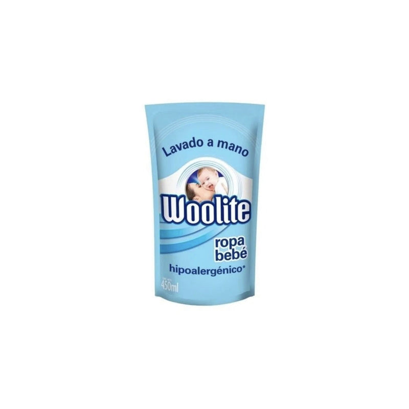 Jabón Líquido Para Lavado A Mano Ropa De Bebé Woolite 450 Ml
