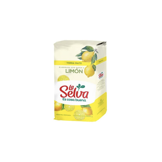 Yerba Mate Limon La Selva 500 G.