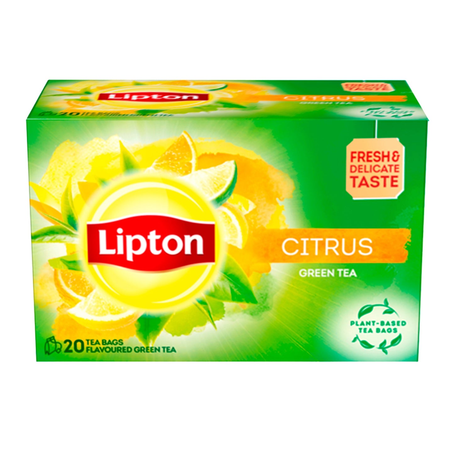Té Verde Lipton Infusion 20 Sobres Citrus