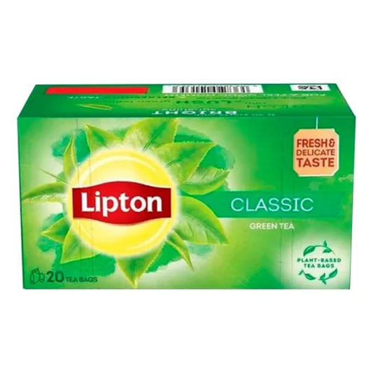 Té Verde Lipton Infusion 20 Sobres Clásico